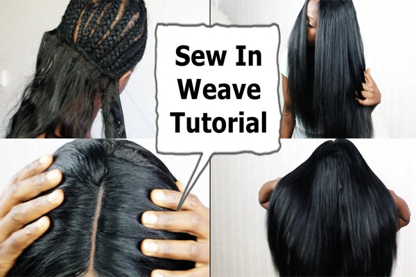 HOW TO DO A SEW IN WEAVE?