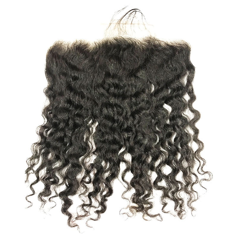 Raw Burmese Curly Lace Frontal