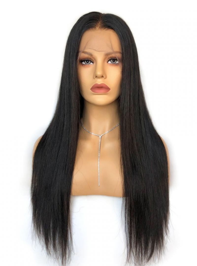 Silky Straight Glueless Lace Wig