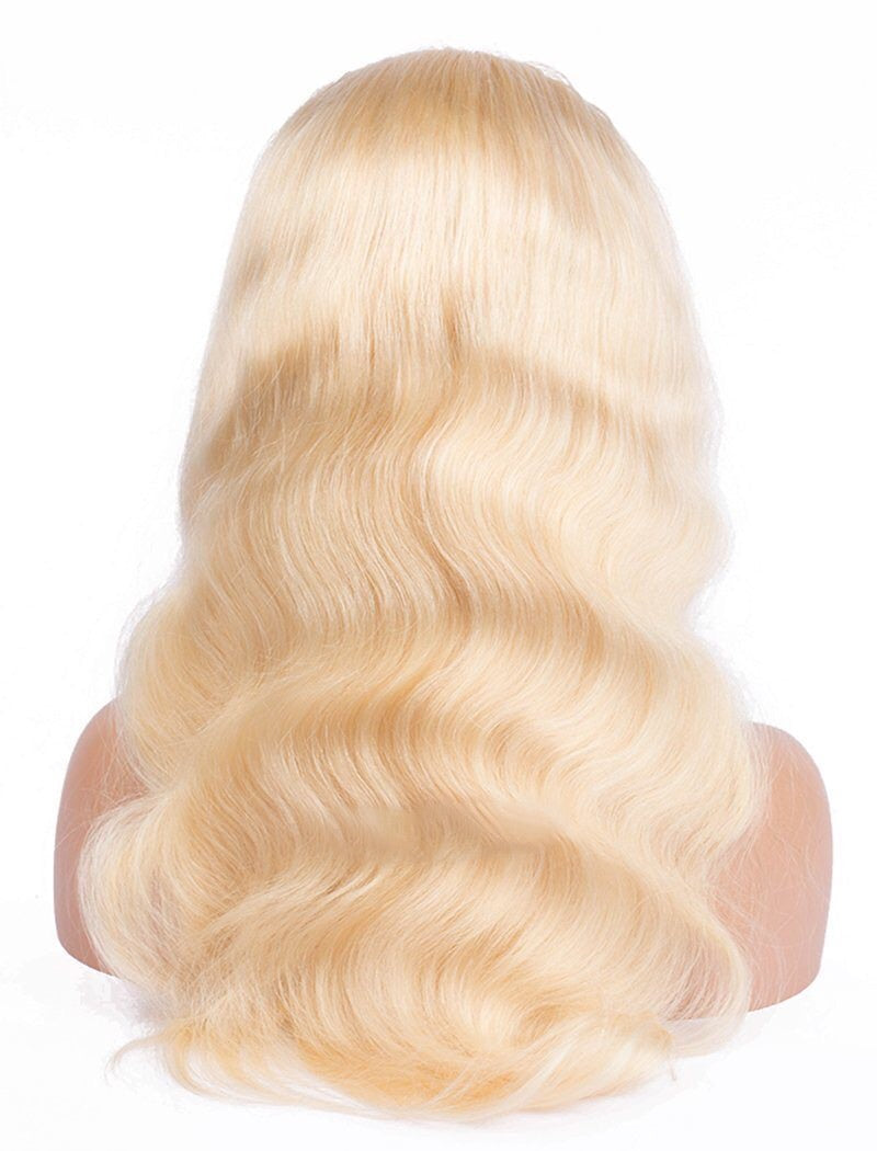 Brazilian Blonde Body Wave Glueless Lace Front Wig